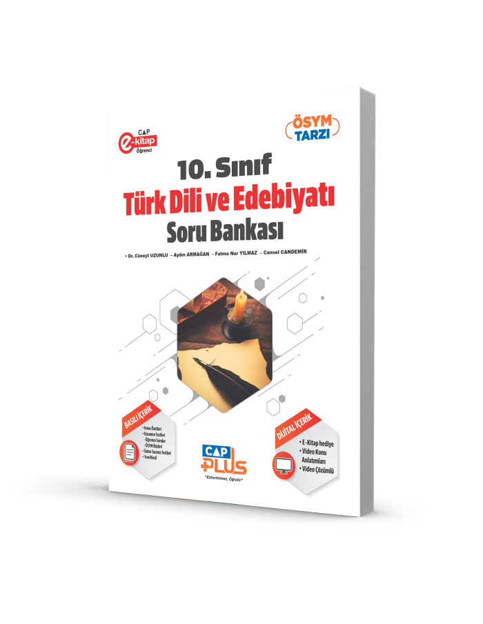 Çap Yayınları 10.Sınıf Türk Dili Ve Edebiyatı Soru Bankası