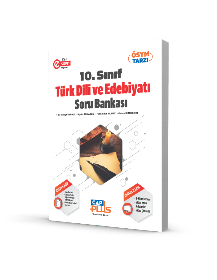 Çap Yayınları 10.Sınıf Türk Dili Ve Edebiyatı Soru Bankası