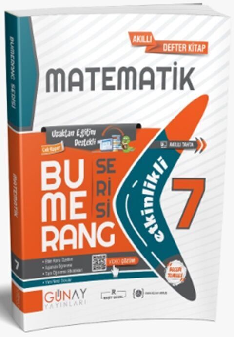 Günay Yayınları 7.Sınıf Bumerang Etkinlikli Matematik