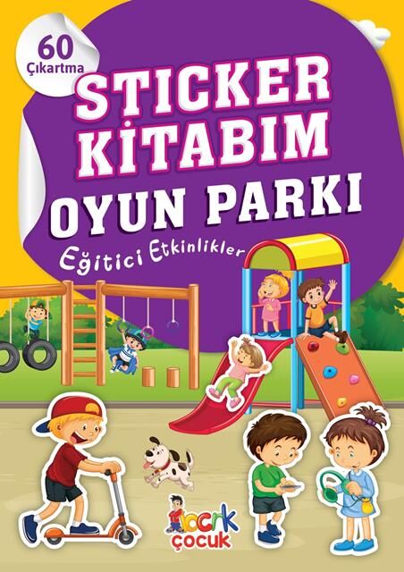 Bıcırık Yayınları Stıcker Kitabım Oyun Parkı Eğitici Etkinlikler 60 Çıkartma