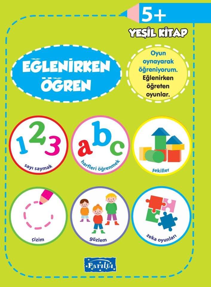 Eğlenirken Öğren Yeşil Kitap (5+ Yaş)