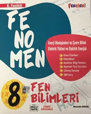 8 Fen Bilimleri 6.Fasikül (Enerji Dönüşümleri Ve Çevre Bilimi)