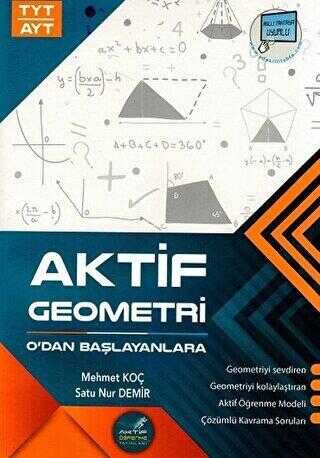 Aktif Öğrenme Yayınları Tyt Ayt Geometri Soru Bankası 0'Dan Başlayanlara