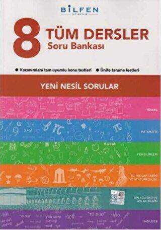 Bilfen Yayıncılık 8.Sınıf Tüm Dersler Soru Bankası