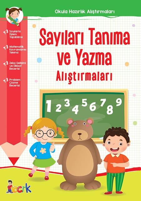 Bıcırık Yayınları Sayıları Tanıma Ve Yazma Alıştırmaları /Bıcırık