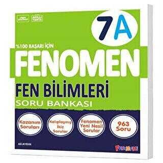 Fenomen 7.Sınıf Fen Bilimleri Soru Bankası (A)