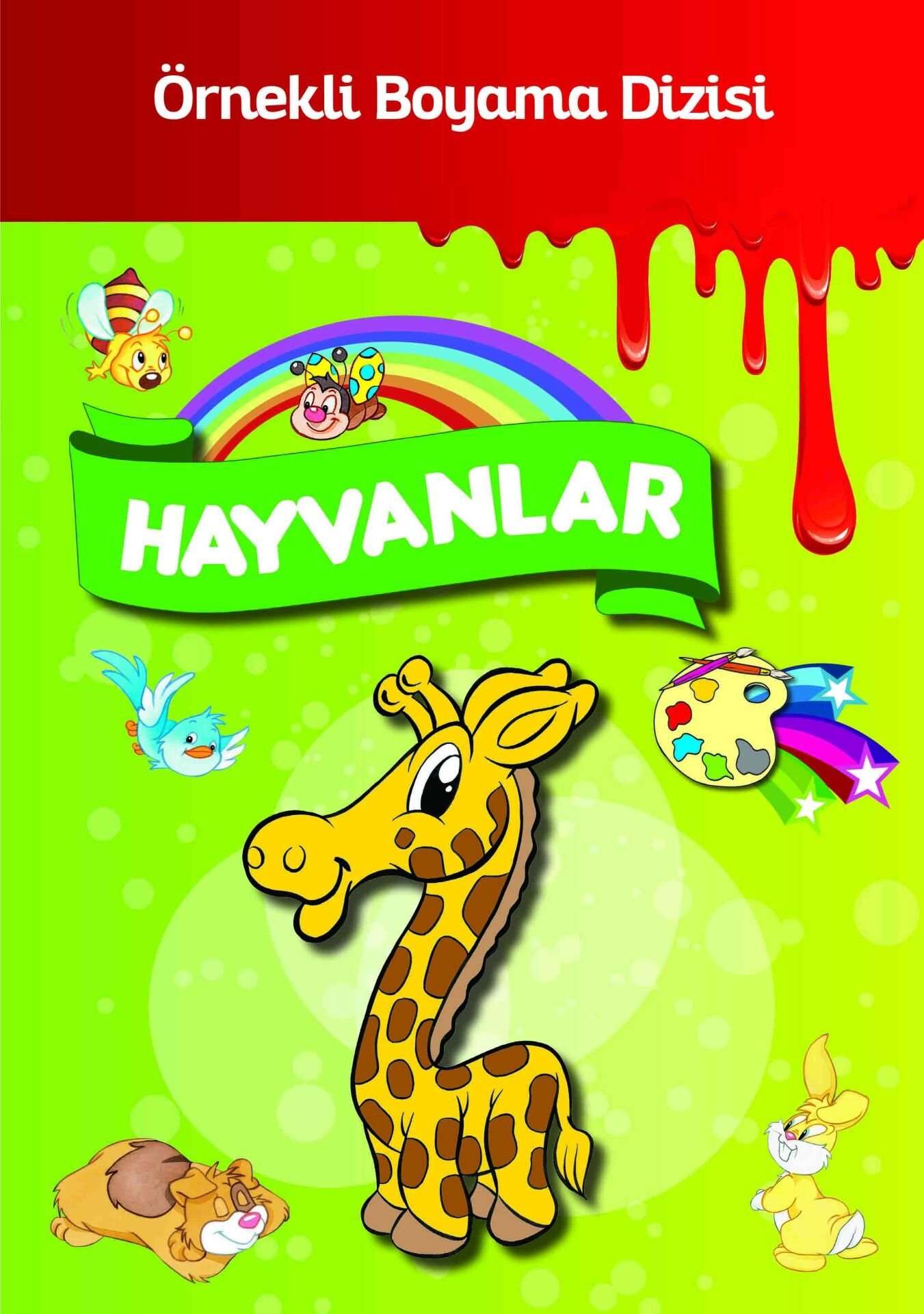 Hayvanlar - Örnekli Boyama