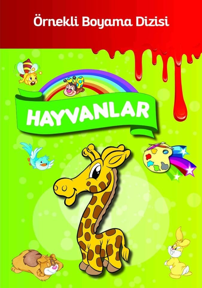 Hayvanlar - Örnekli Boyama