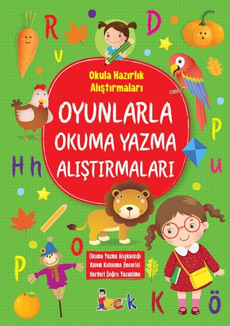 Bıcırık Yayınları Oyunlarla Okuma Yazma Alıştırmaları /Bıcırık