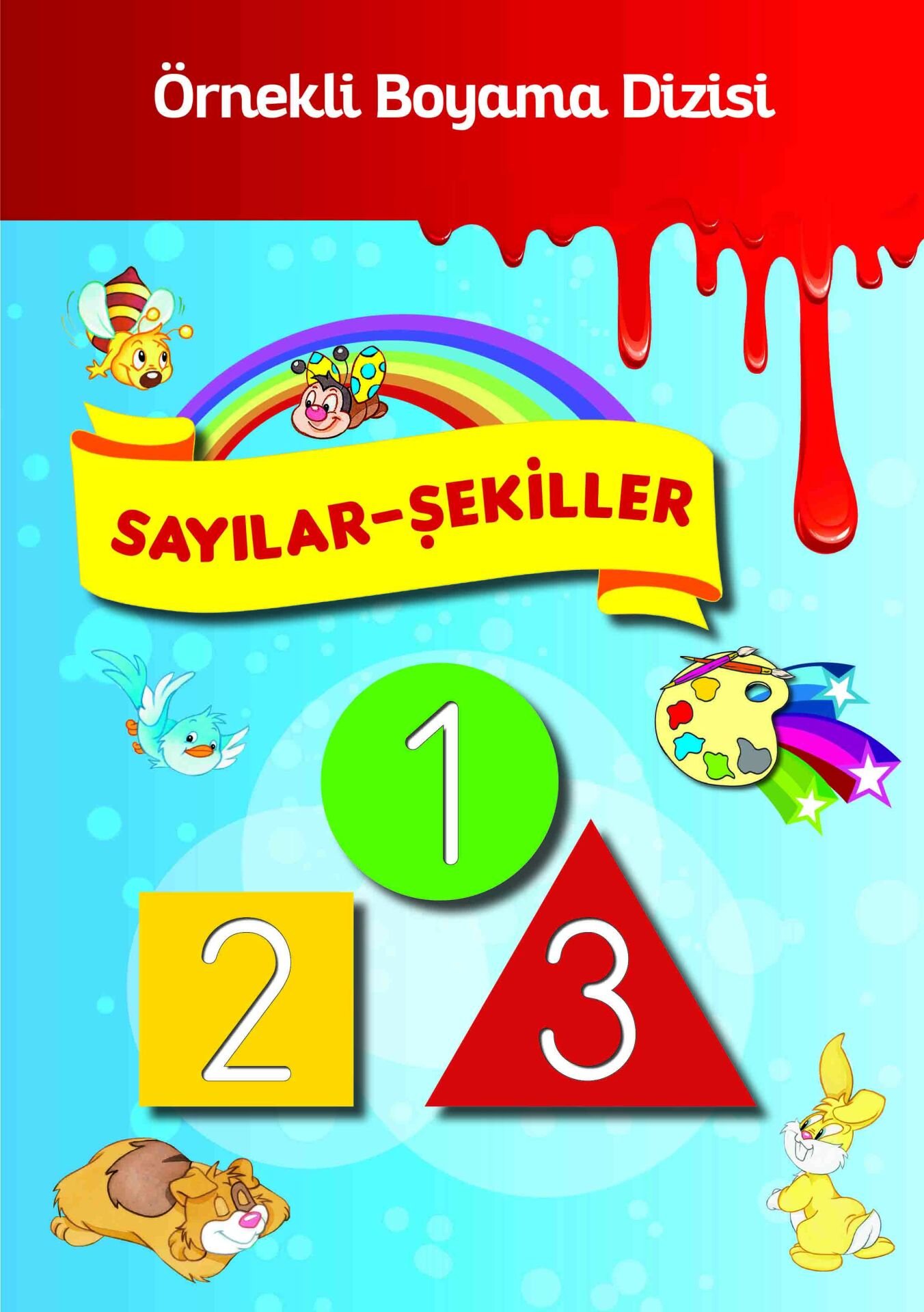 Sayılar Şekiller - Örnekli Boyama