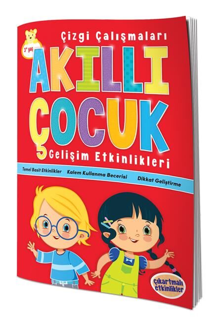 Bıcırık Yayınları Akıllı Çocuk Gel.Etk.- Çizgi Çalışmaları /Bıcırık