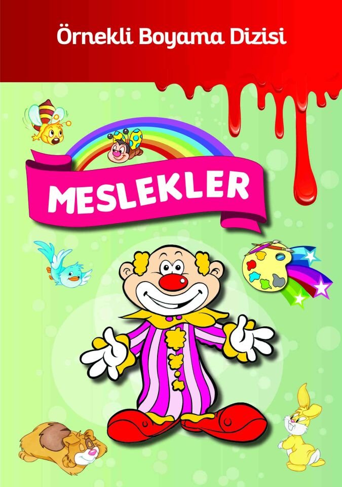 Parıltı Yayıncılık  Meslekler - Örnekli Boyama