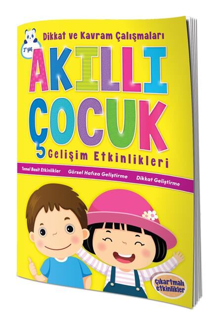 Bıcırık Yayınları Akıllı Çocuk Gel.Etk.- Dikkat Ve Kavram Çalışmaları