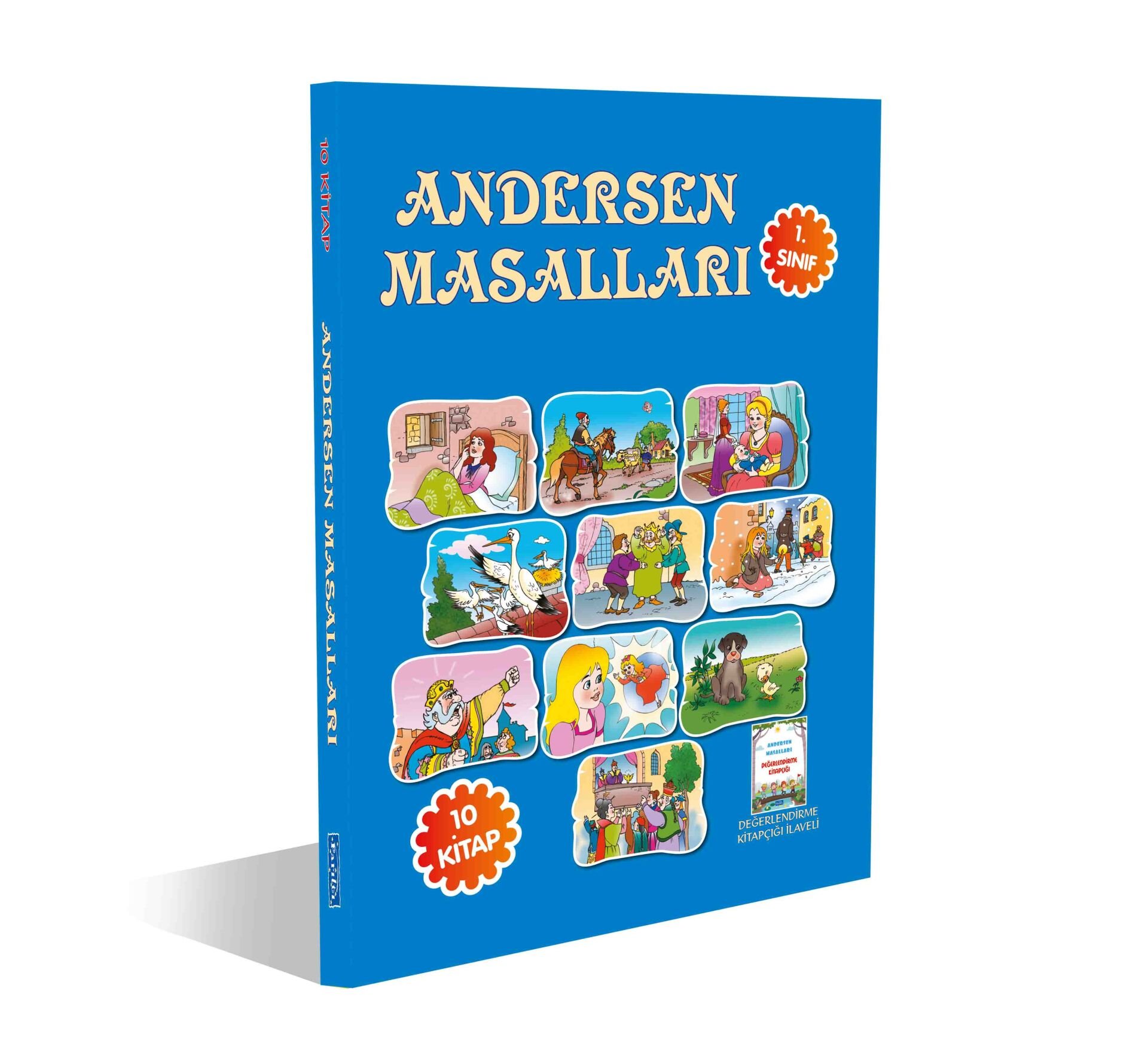 Andersen Masalları +7 Yaş Ve Üzeri Renkli Resimli (10 Kitap Set)