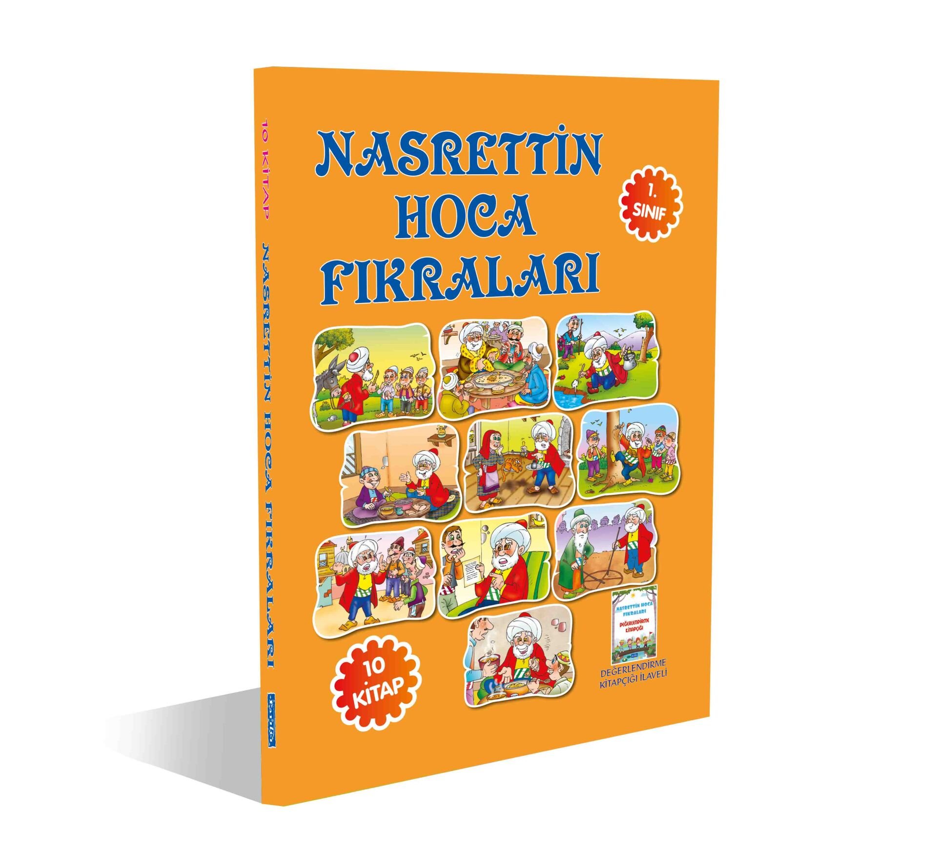 Nasrettin Hoca Fıkraları +7 Yaş Ve Üzeri Renkli Resimli (10 Kitap Set)