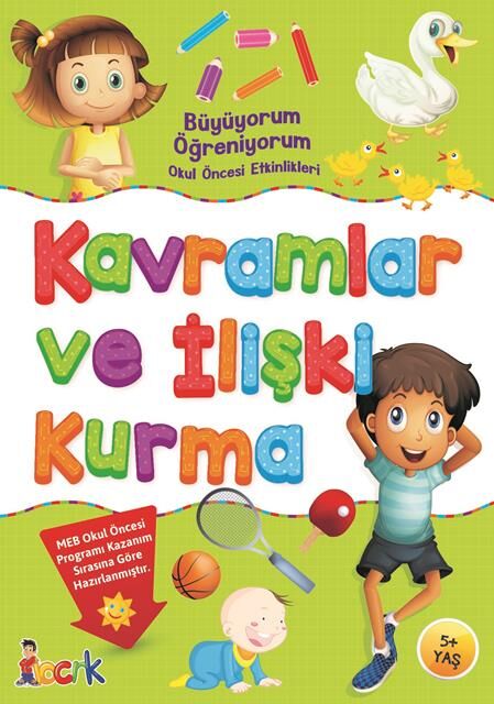 Bıcırık Yayınları Büyüyorum Öğr.-Kavramlar Ve İlişki Kurma /Bıcırık