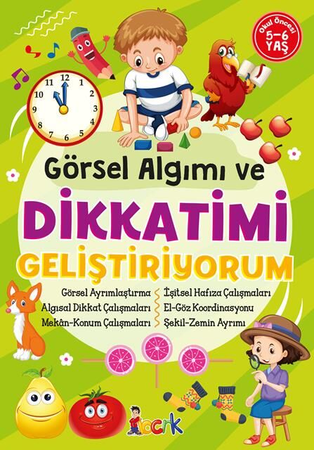 Bıcırık Yayınları Görsel Algımı Ve Dikkatimi Geliştiriyorum