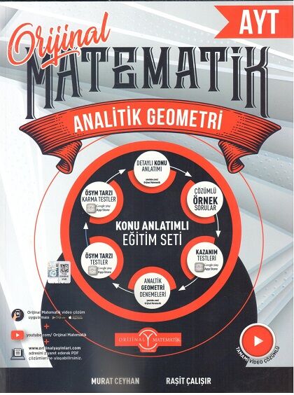 Orijinal Yayınları Ayt Analitik Geometri Konu Anlatım Fasikülü