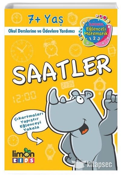 Limon Kids Saatler  İlkokul Eğlenceli Matematik