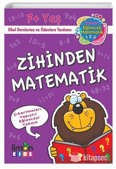 Limon Kids Zihinden Matematik  İlk Okul Eğlenceli Matematik