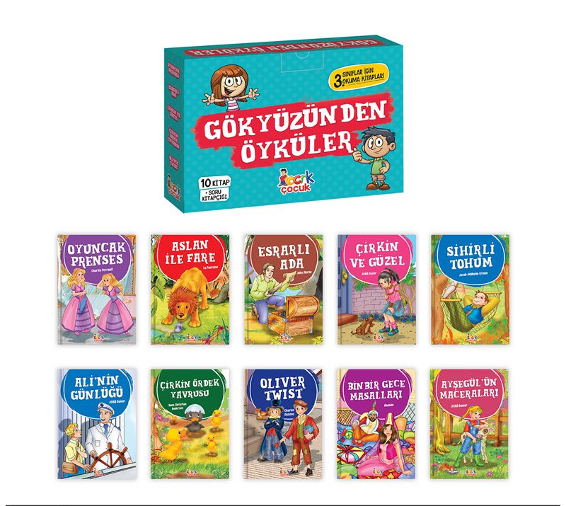 Bıcırık Yayınları Gökyüzünden Öyküler (10 Kitap+Sk)