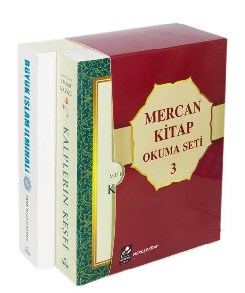 Mercan Kitap Mercan Okuma Seti 3-Kalplerin Keşfi Ve Büyük İslam İlmihali 2 Kitap Kutulu Set