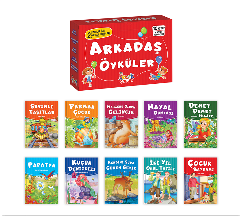 Bıcırık Yayınları Arkadaş Öyküler (10 Kitap+Sk)