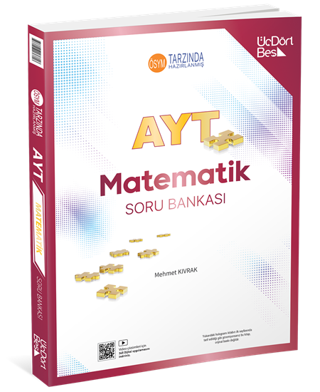 Üç Dört Beş Yayıncılık Ayt Matematik Soru Bankası