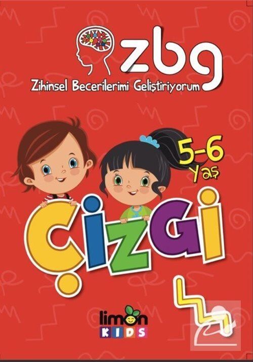 Limon Kids Zihinsel Becerilerimi Geliştiriyorum 5-6 Yaş Çizgi