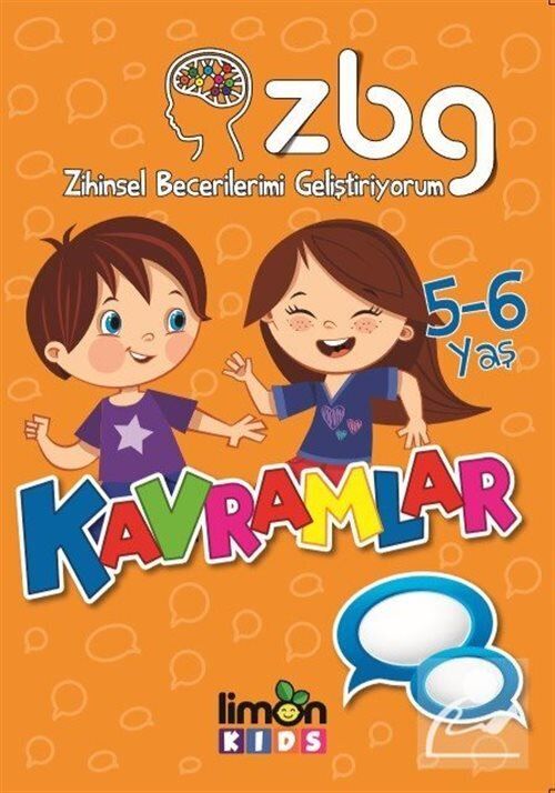 Limon Kids Zihinsel Becerilerimi Geliştiriyorum 5-6 Yaş Kavramlar