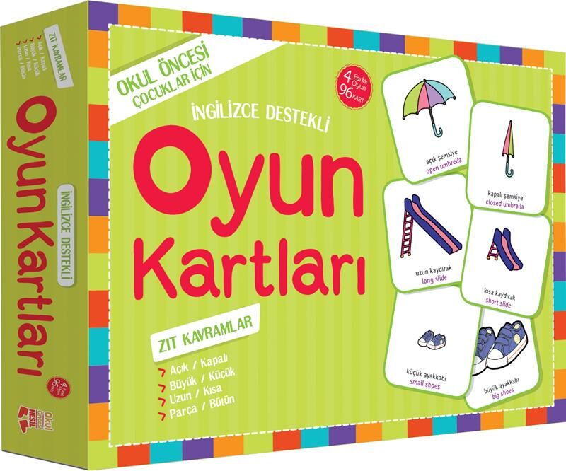 Bıcırık Yayınları Oyun Kartları_Zıt Kavramlar