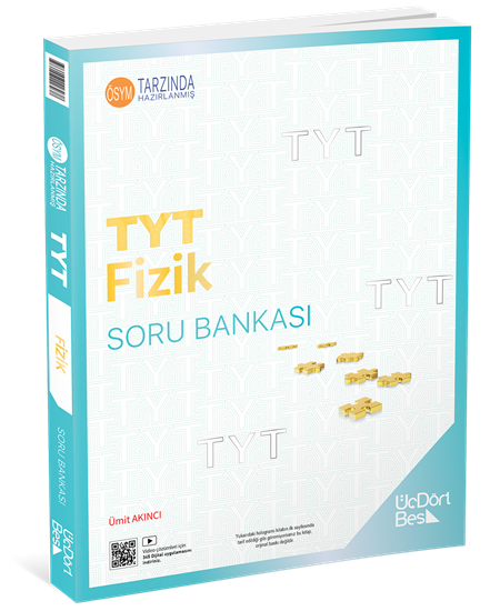 Üç Dört Beş Yayıncılık Tyt Fizik Soru Bankası