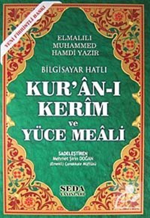 Seda Yayınları Rahle Boy Elmalı Meal  Kod 150