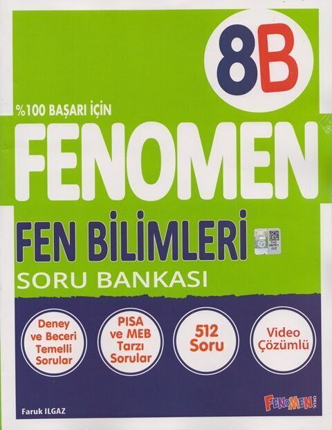 Fenomen 8.Sınıf Fen Bilimleri Soru Bankası (B)