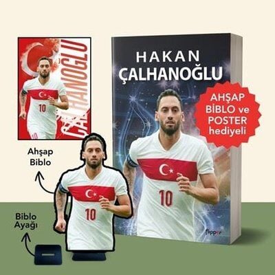 Flipper Yayınları Hakan Çalhanoğlu (Ahşap Biblo ve Poster Hediyeli )