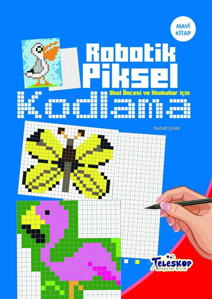 Teleskop Mavi Kitap   Robotik Piksel Kodlama  Teleskop