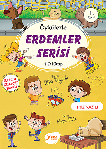 Yuva Yayınları 1.Sınıf Erdemler Serisi 10 Kitap ( Düz Yazı)