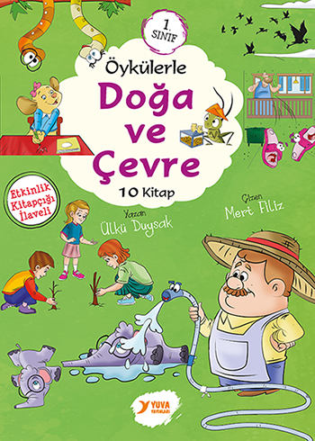 Yuva Yayınları 1.Sınıf Doğa Ve Çevre 10 Kitap ( Heceli- Düz)