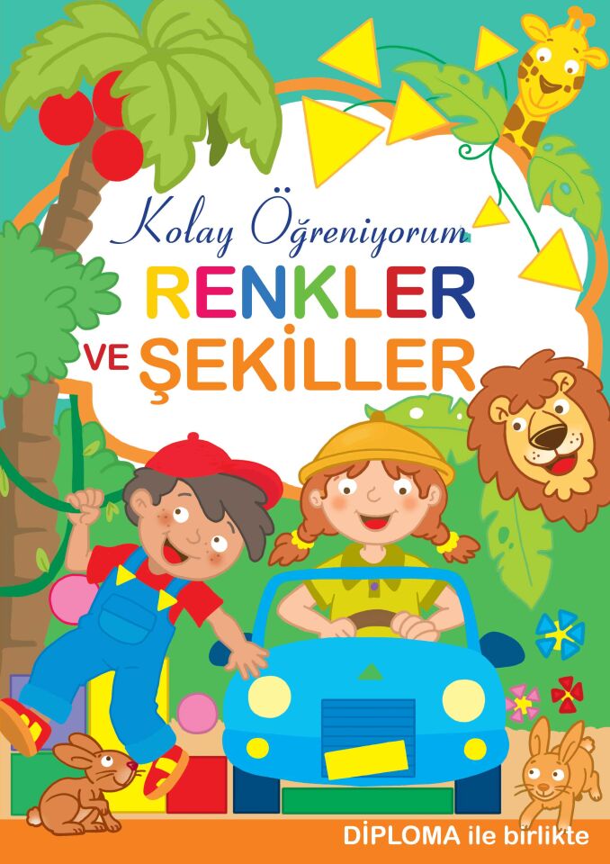 Kolay Öğreniyorum Renkler Ve Şekiller