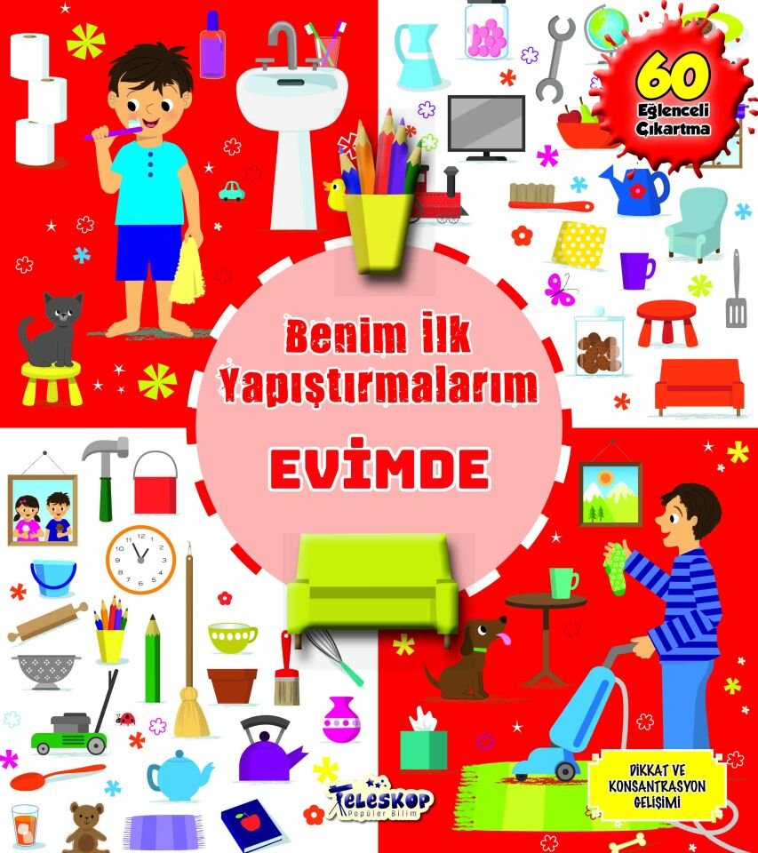 Teleskop Benim İlk Yapıştırmalarım  Evimde