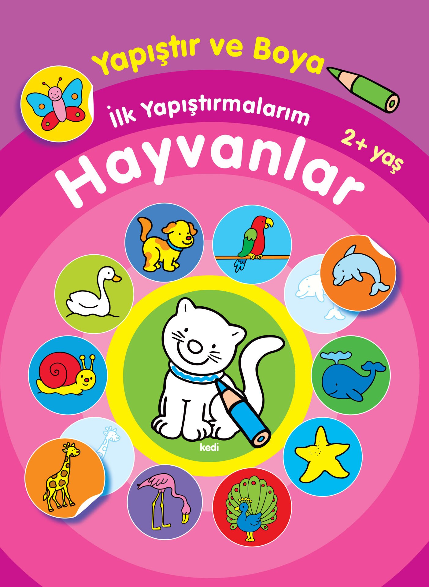 Parıltı Yayınları İlk Yapıştırmalarım Hayvanlar / Yapıştır Ve Boya