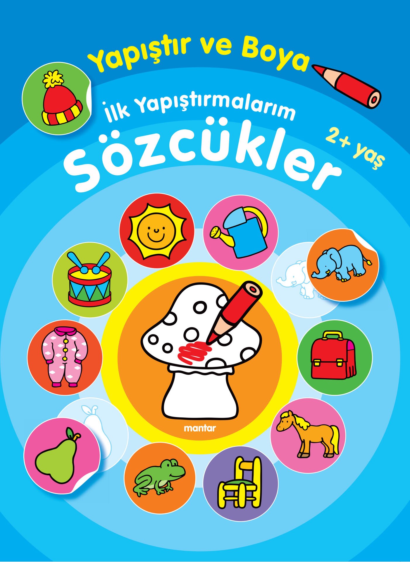 Parıltı Yayıncılık İlk Yapıştırmalarım Sözcükler / Yapıştır Ve Boya