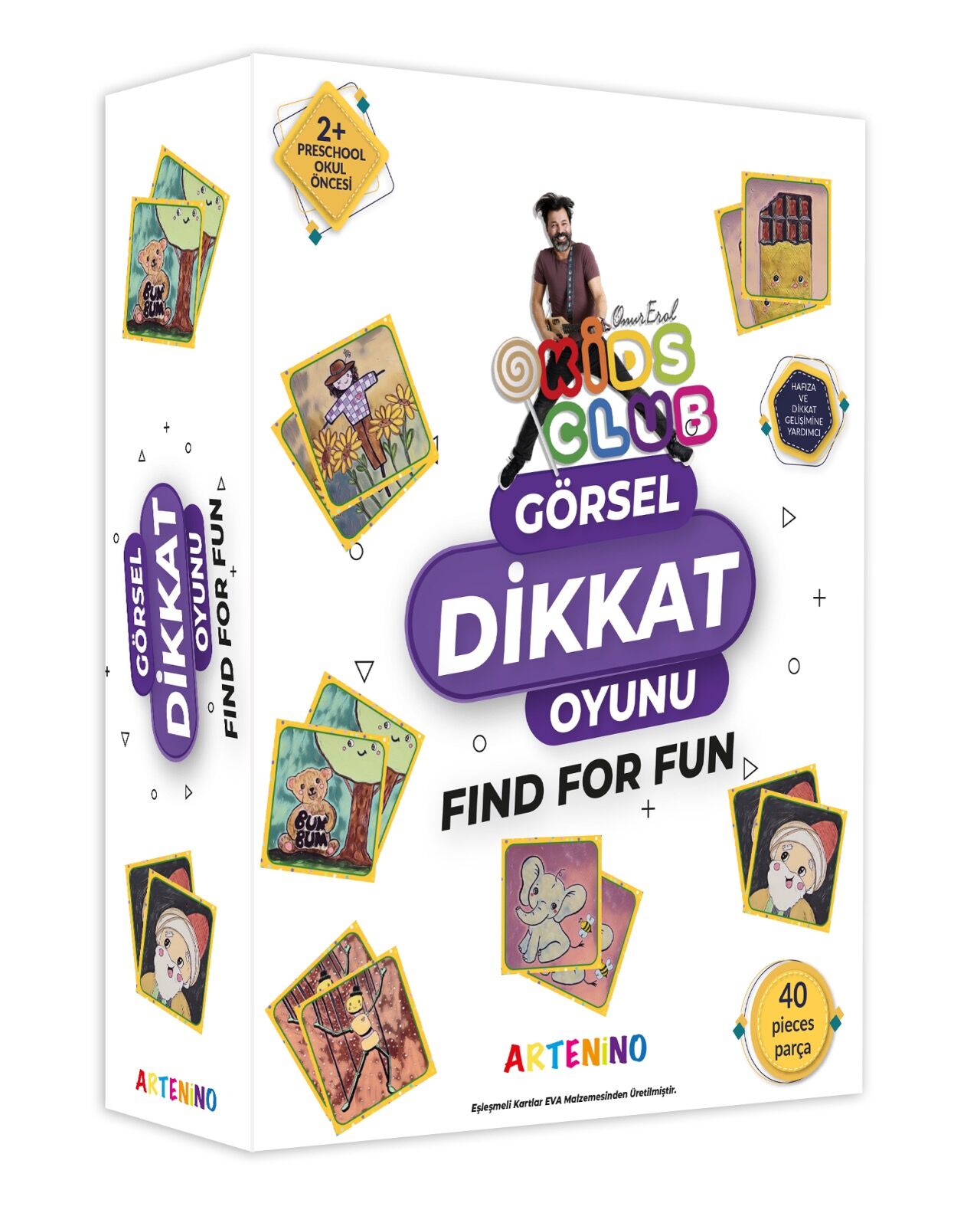 Görsel Dikkat Oyunu Fınd For Fun (2-6 Yaş)