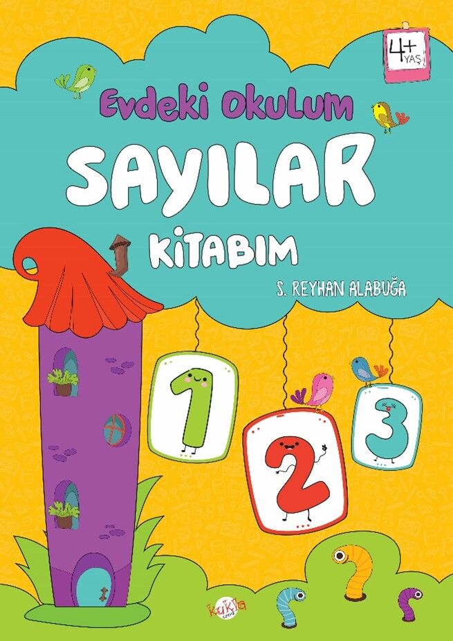 Kukla Çocuk Evdeki Okulum Sayılar Kitabım 4+ Yaş