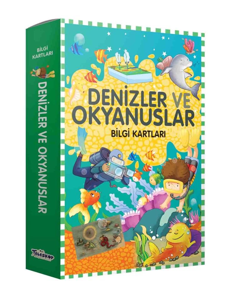 Teleskop Denizler Ve Okyanuslar   Bilgi Kartları