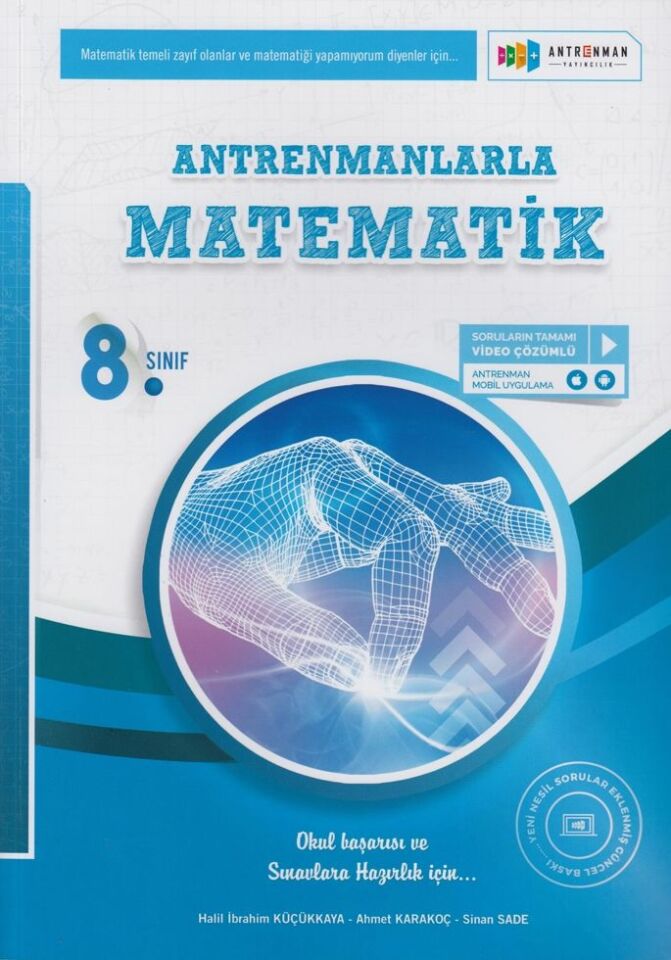 Antrenman Yayıncılık 8.Sınıf Antrenmanlarla Matematik