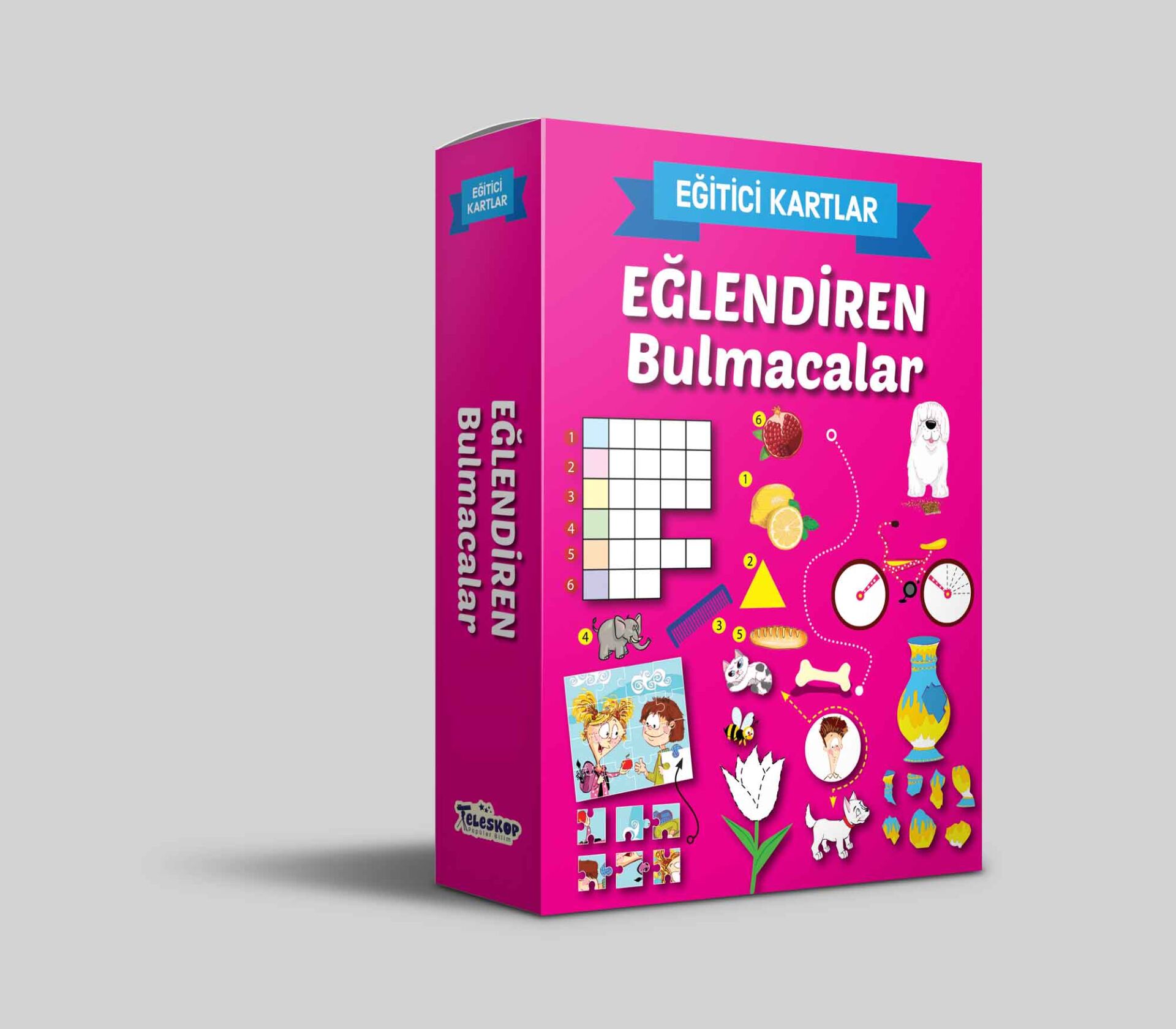 Teleskop Eğlendiren Bulmacalar / Etkinlik Kartları