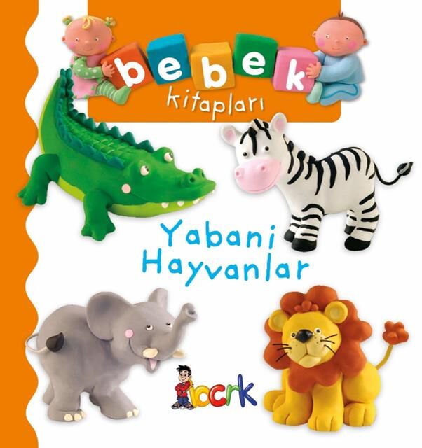 Bıcırık Yayınları Bebek Kitapları 1. Seri - Yabani Hayvanlar /Bıcırık