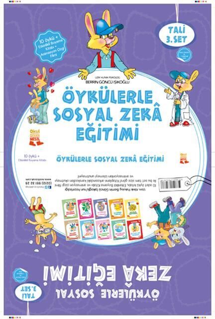 Nesil Çocuk Tali 3 Öykülerle Sosyal Zekâ Eğitimi 10 Kitap