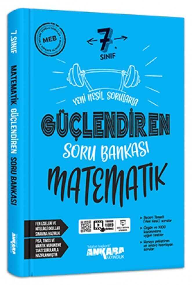 Ankara Yayıncılık 7.Sınıf Güçlendiren Matematik Soru Bankası